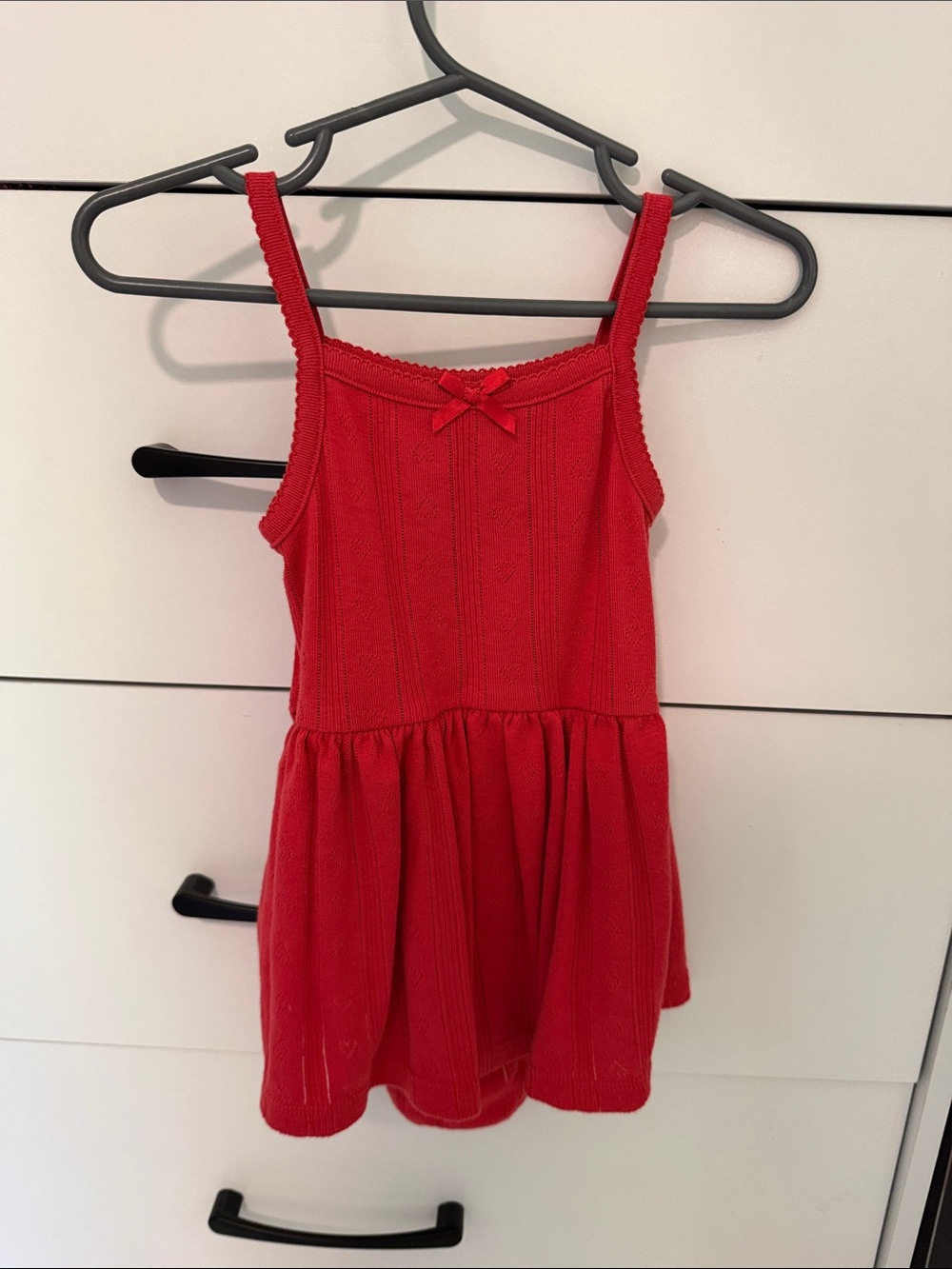 Old Navy Red Knit Tank Dress for Kids
